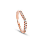 9ct Rose Gold Love Divine Wedding Ring