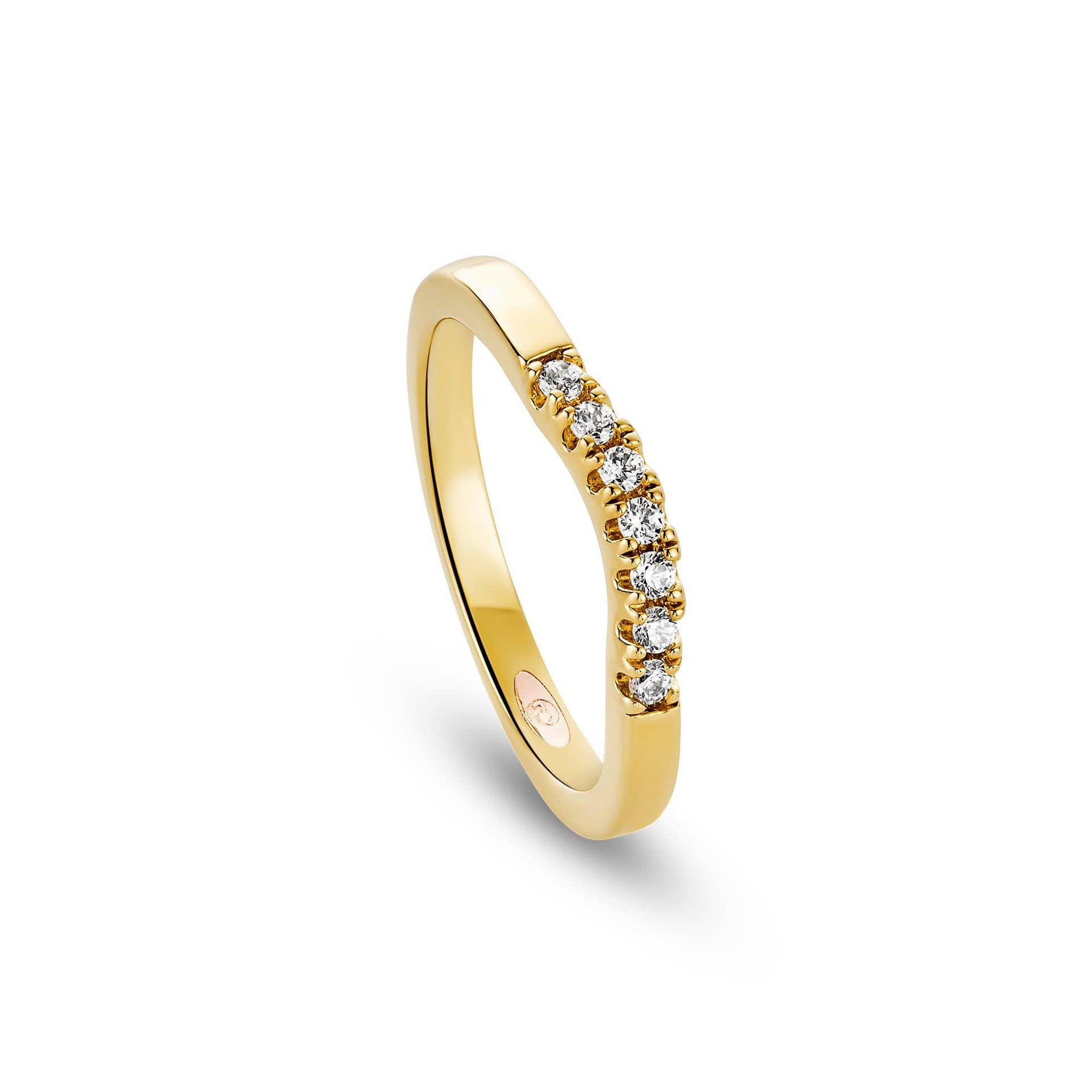 9ct Yellow Gold Past Present Future® Wedding Ring