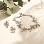 Awelon Silver and Peridot Bracelet