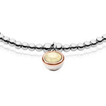 June Birthstone Silver and Moonstone Affinity Bracelet
