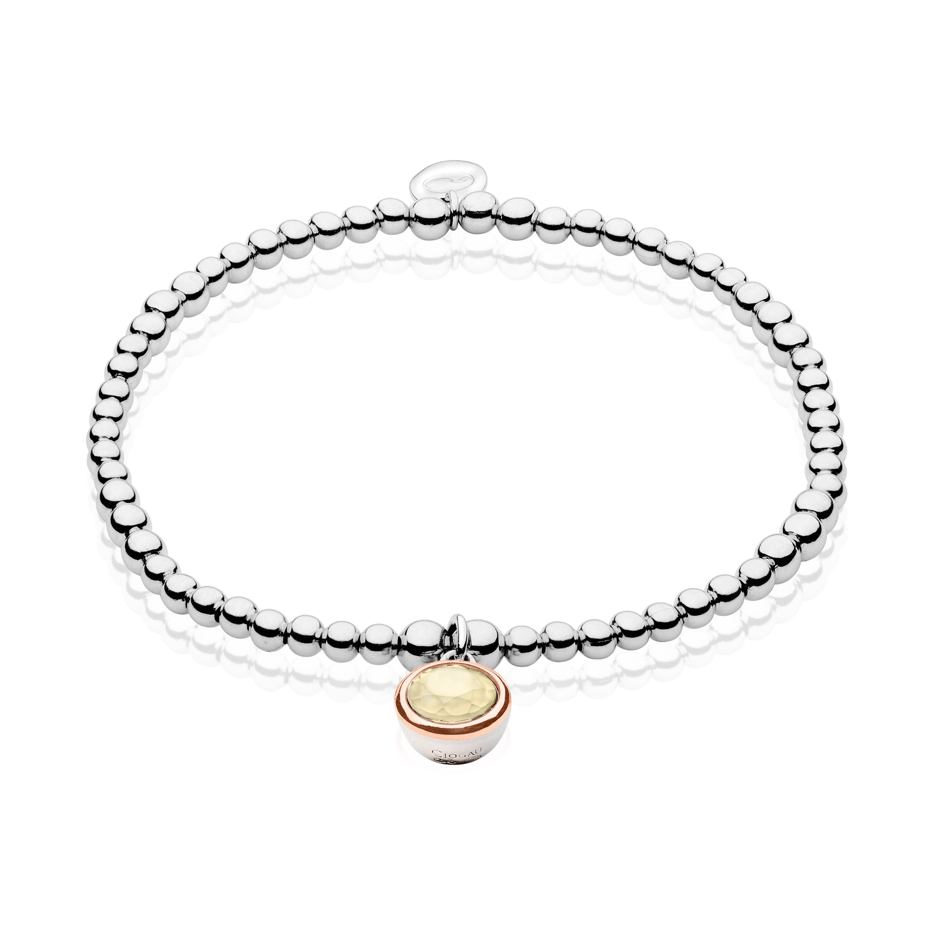 June Birthstone Silver and Moonstone Affinity Bracelet