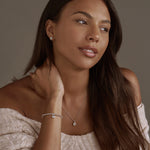 September Birthstone Silver and Agate Pendant