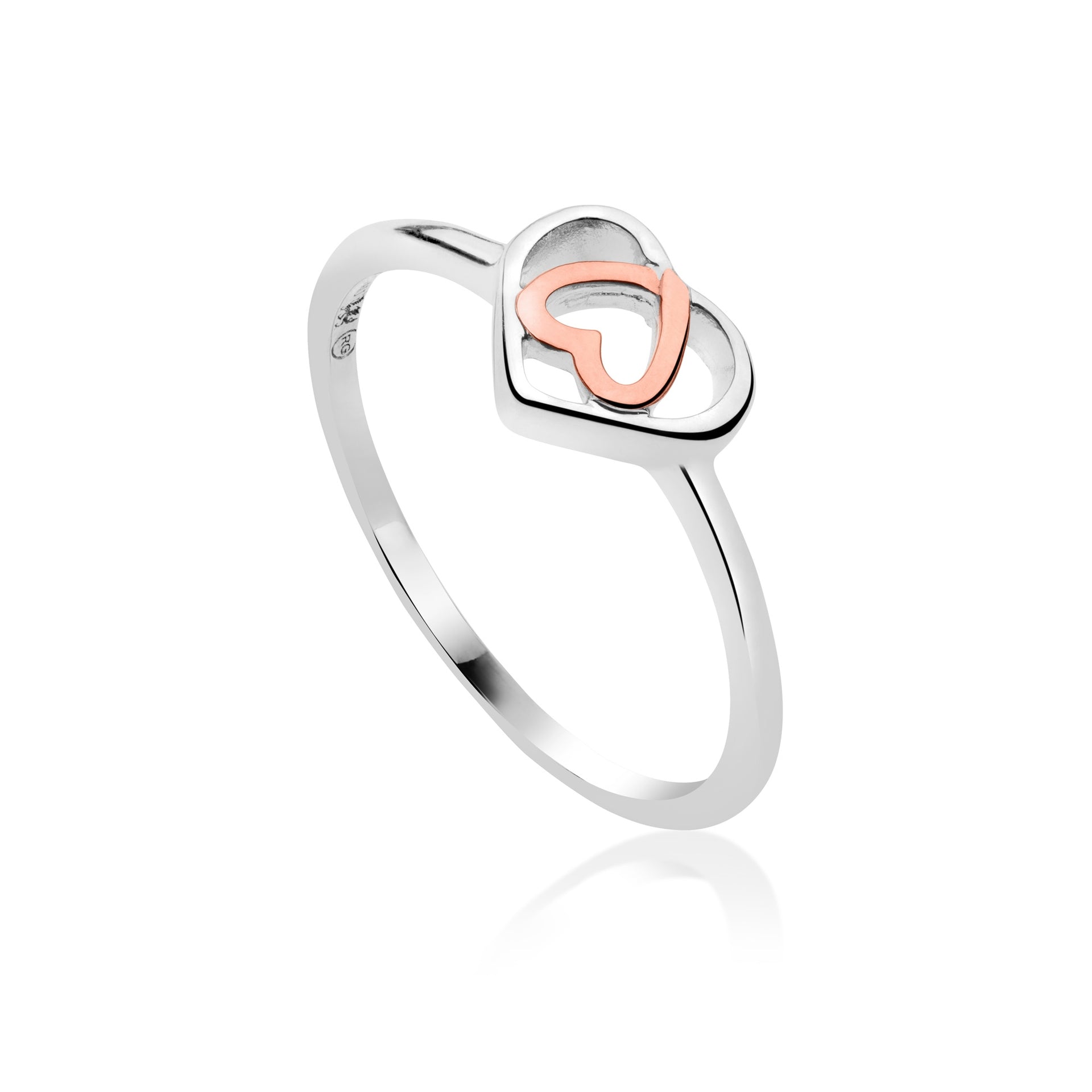 Affinity Heart Silver Ring