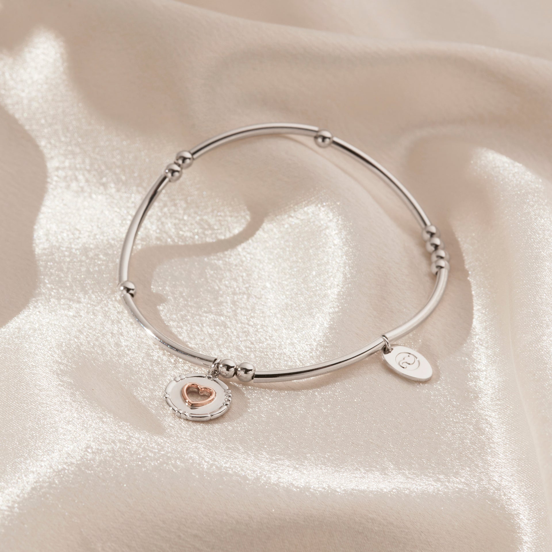 Cariad® Morse Code Affinity Bead Bracelet