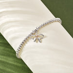 Tree of Life® Bow Silver Affinity Bead Bracelet