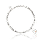 Tree of Life® Initials Affinity Bead Bracelet 17-18cm - Letter U
