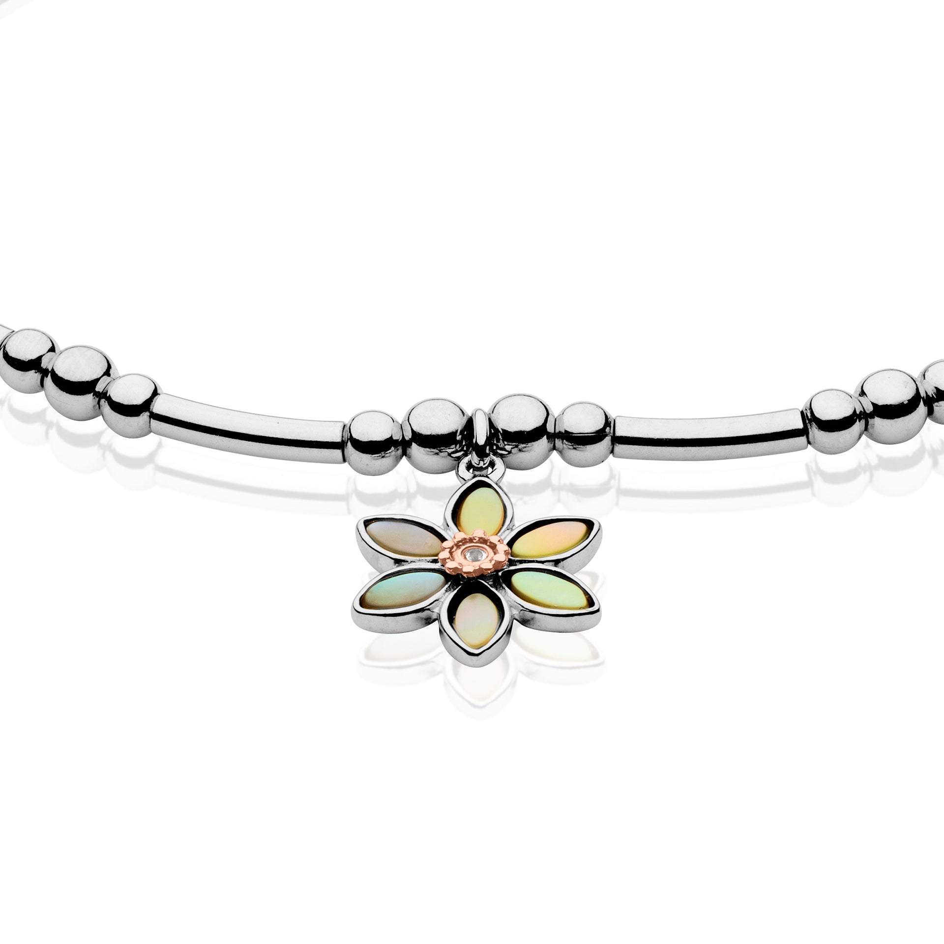 Charm Bracelet Clogau Daffodil Bracelet Daffodil Silver Affinity