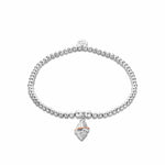 Nature's Wonder Sterling Silver Seashell Affinity Bracelet with Topaz