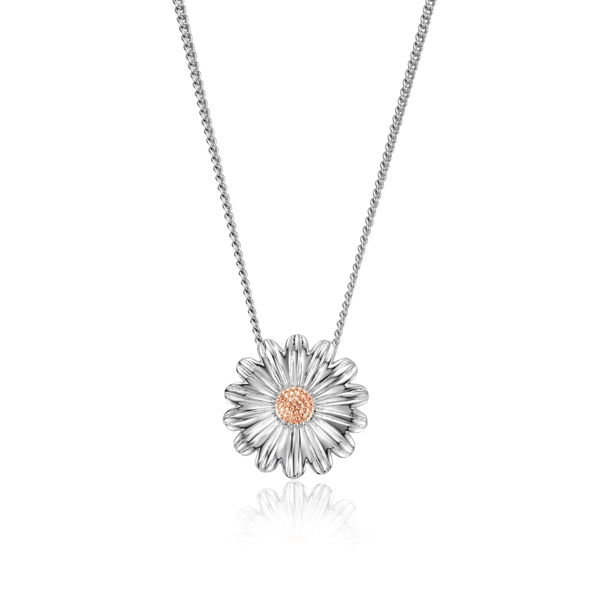 Daisy Silver Pendant