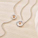 Daisy Silver Pendant
