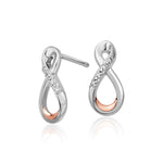 Eternity Diamond Drop Earrings