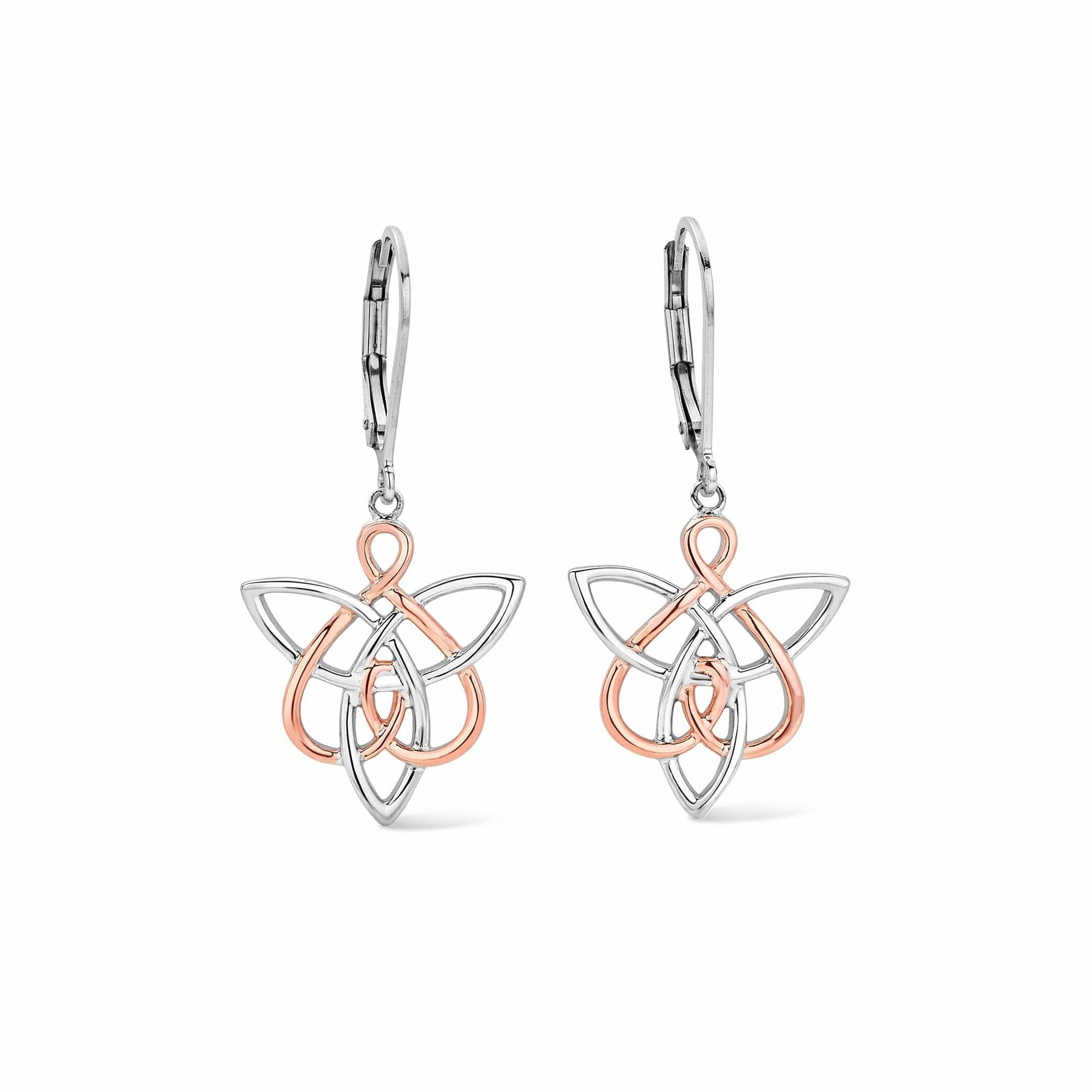 Fairies of the Mine Silver Drop Earrings