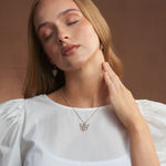 Fairies of the Mine Silver Pendant