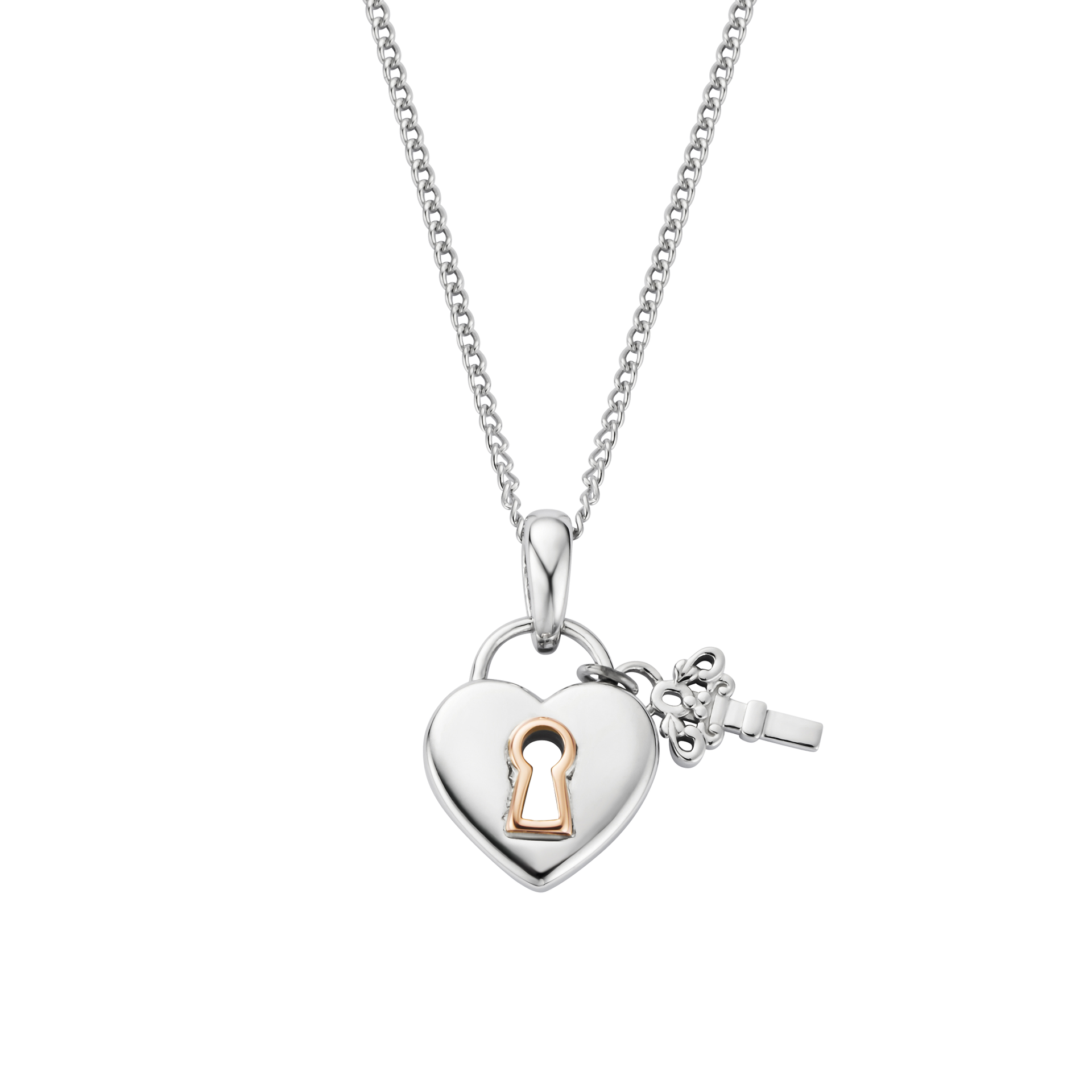 Lock & Key Pendant