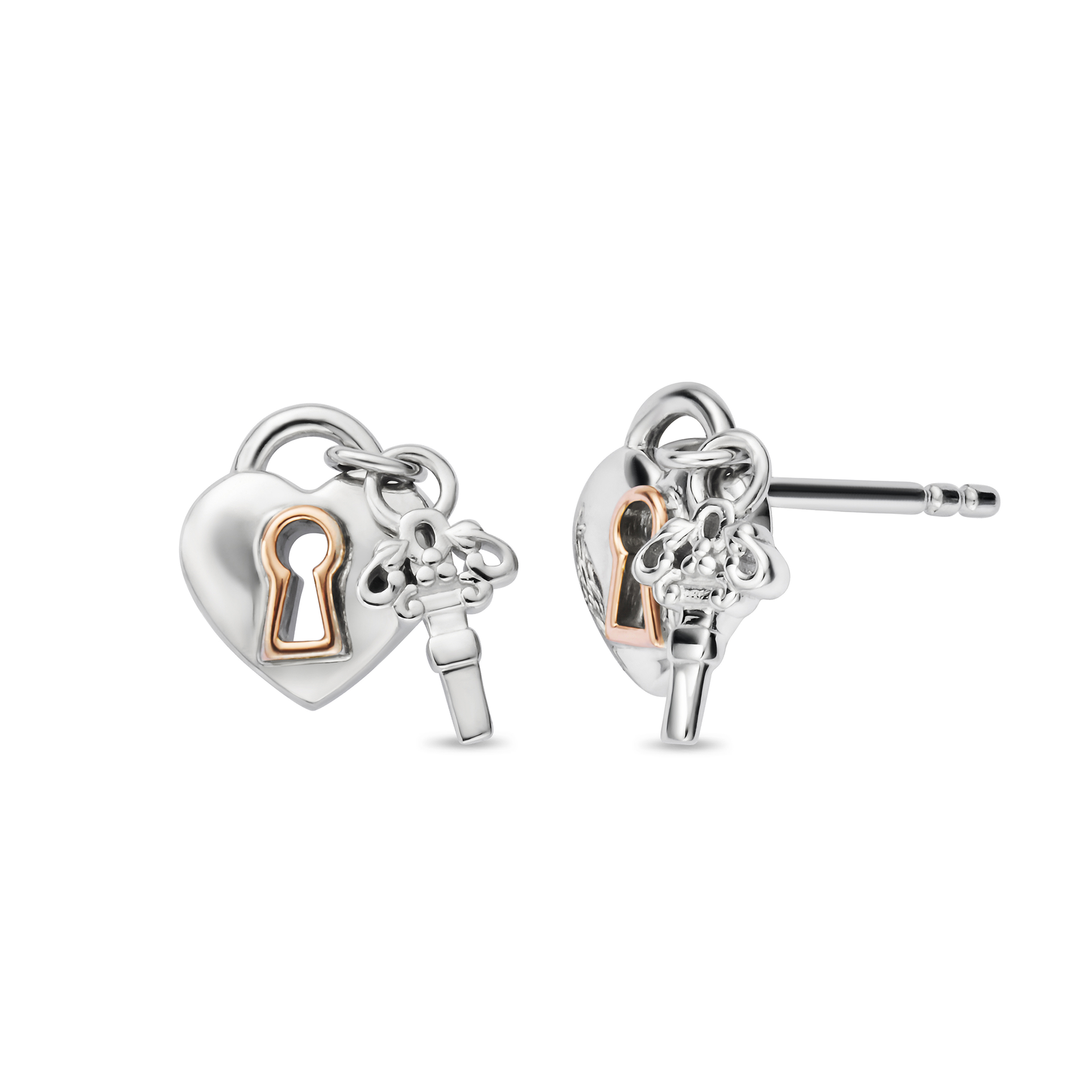 Lock & Key Earrings