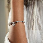 Cariad Heart Milestones® Silver Charm