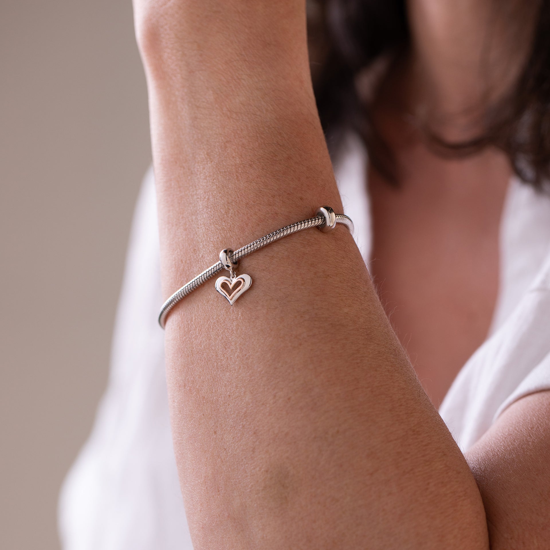 Always in My Heart Silver Milestones Bead Charm