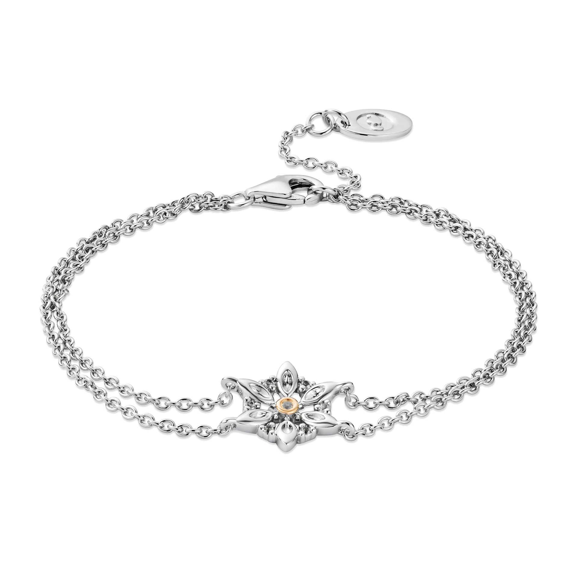 Lady Snowdon Double-Chain Bracelet