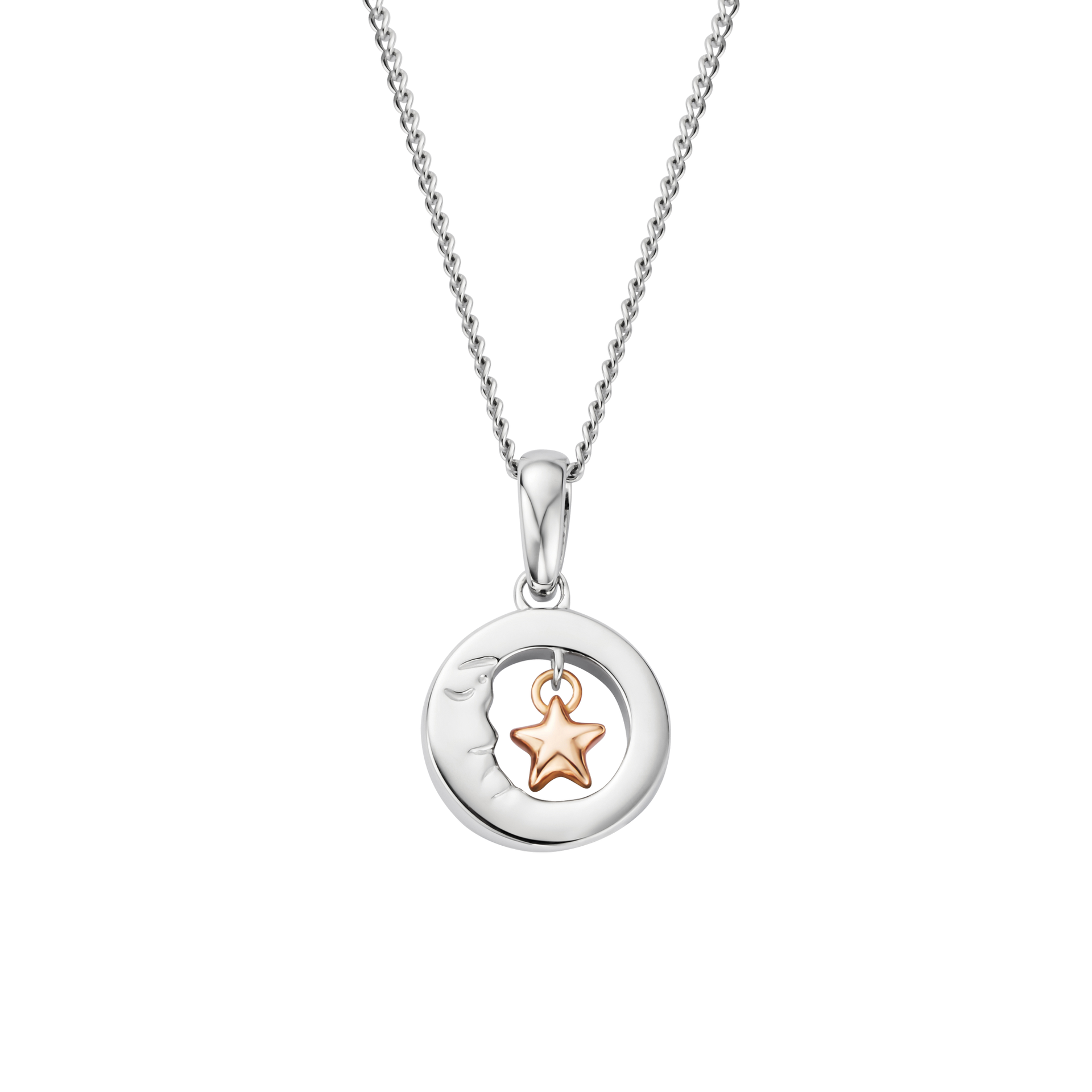 Moon & Star Pendant