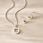 Moon & Star Stud Earrings