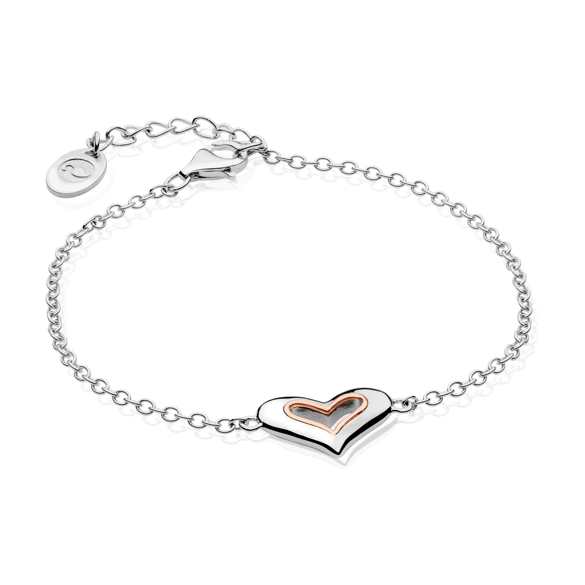 Always in My Heart Silver Bracelet