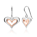 Always in My Heart Silver Earrings