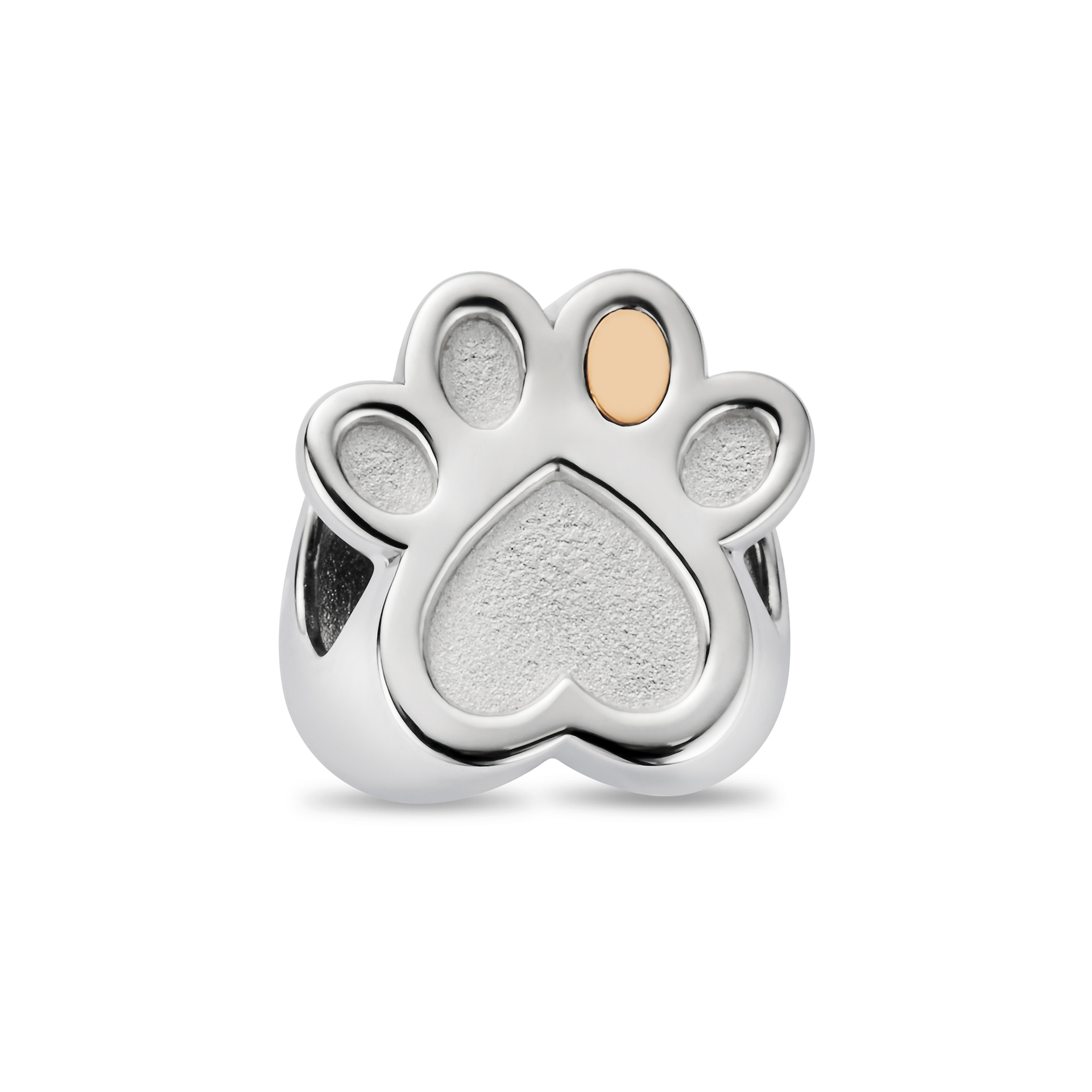 Paw Prints on My Heart Milestones® Charm
