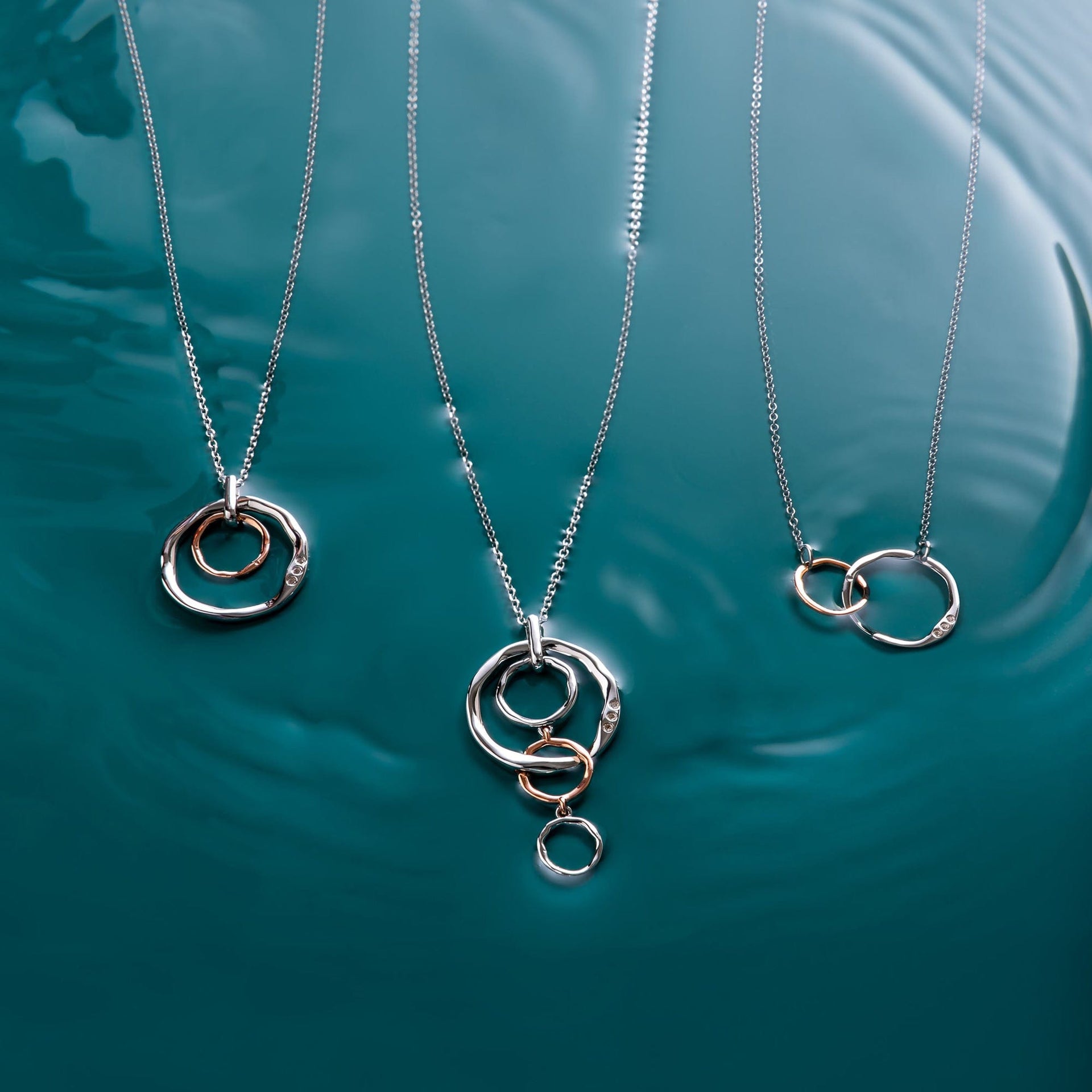 Ripples Silver Choker