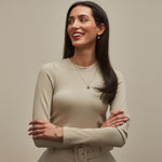 Tudor Court Silver and Pearl Pendant