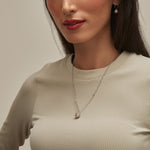 Tudor Court Silver and Pearl Pendant