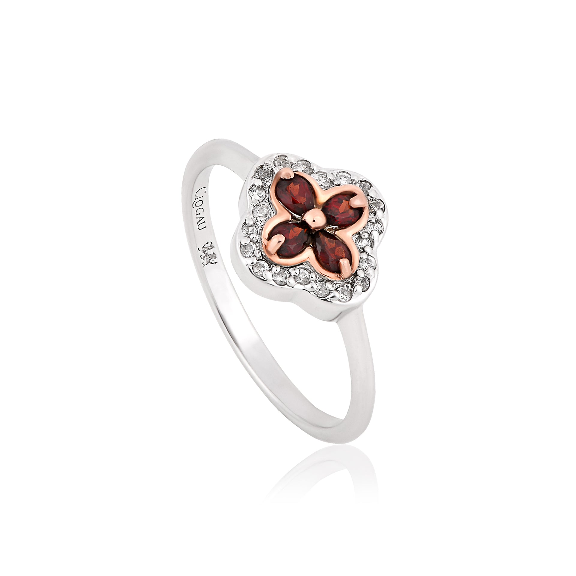 Tudor Court Red Garnet Ring