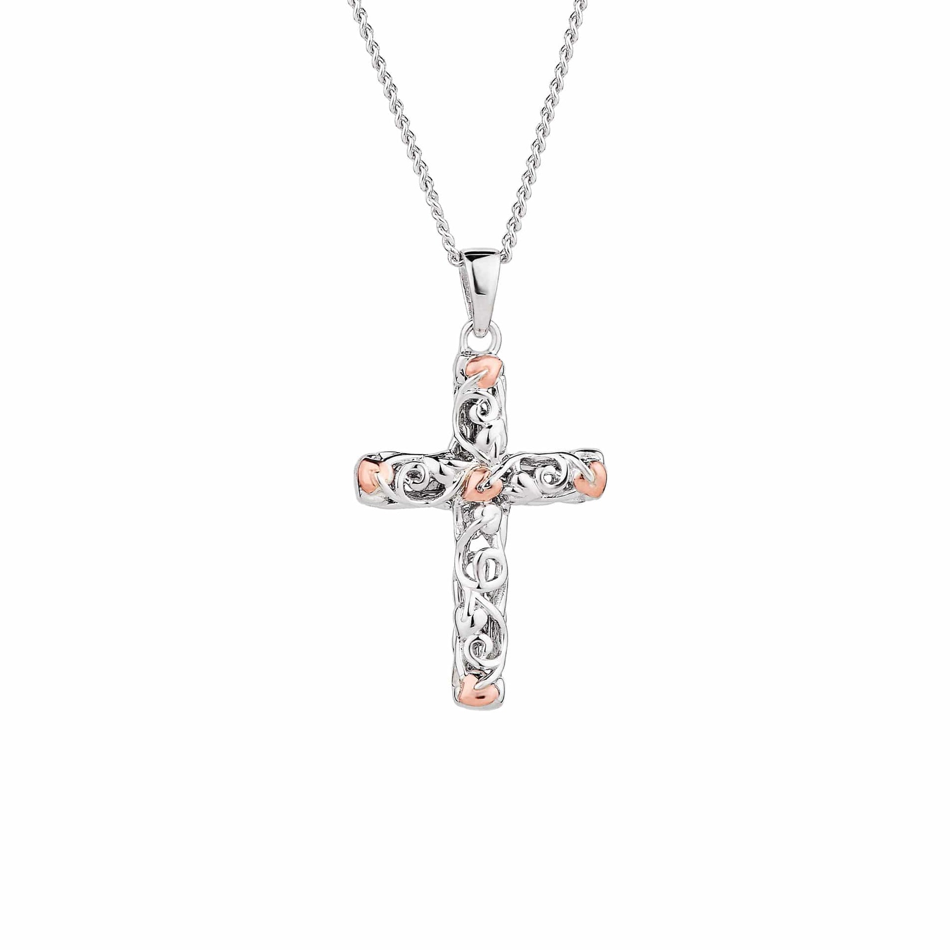 Tree of Life® Silver Cross Pendant