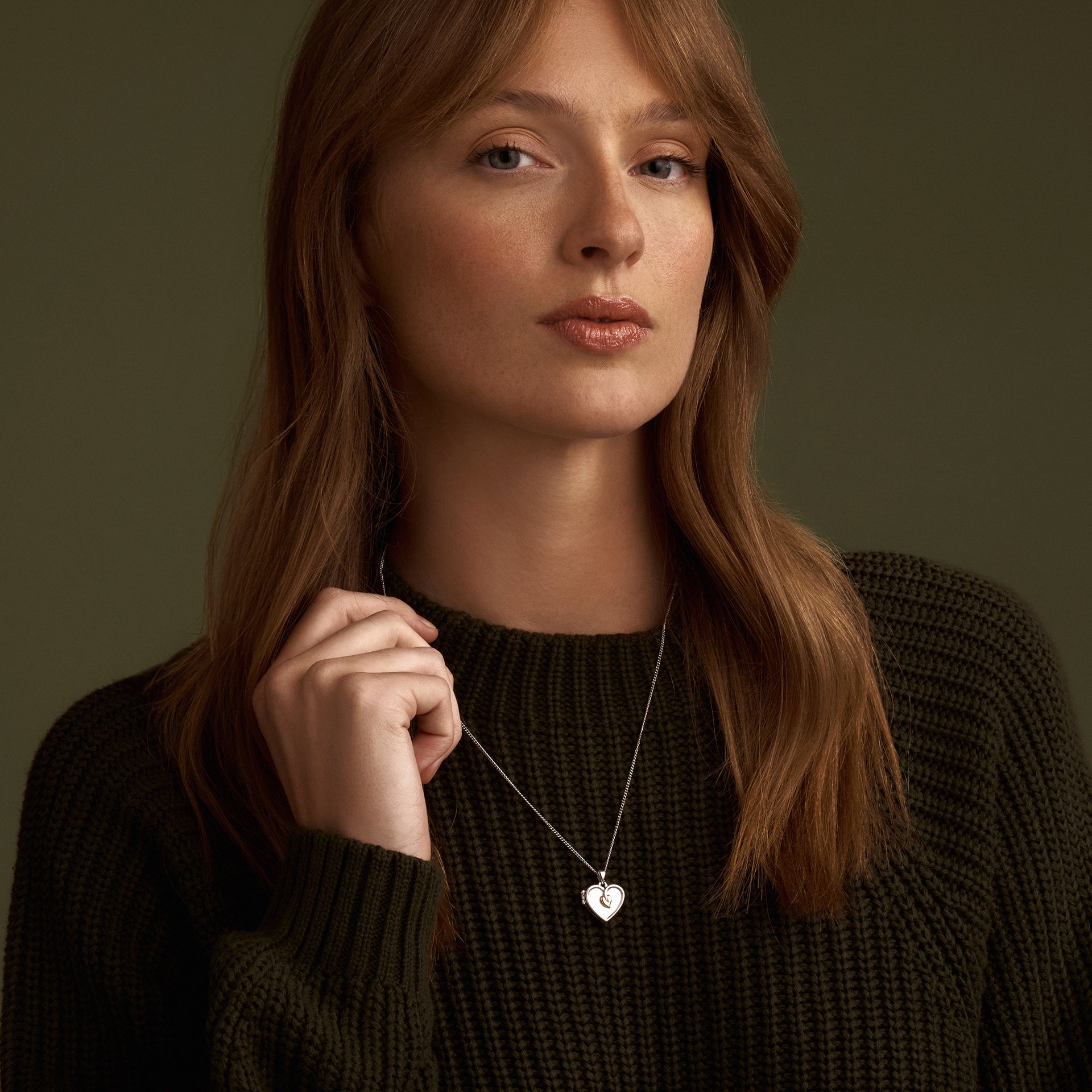 Tree of Life® Heart Silver Vine Locket