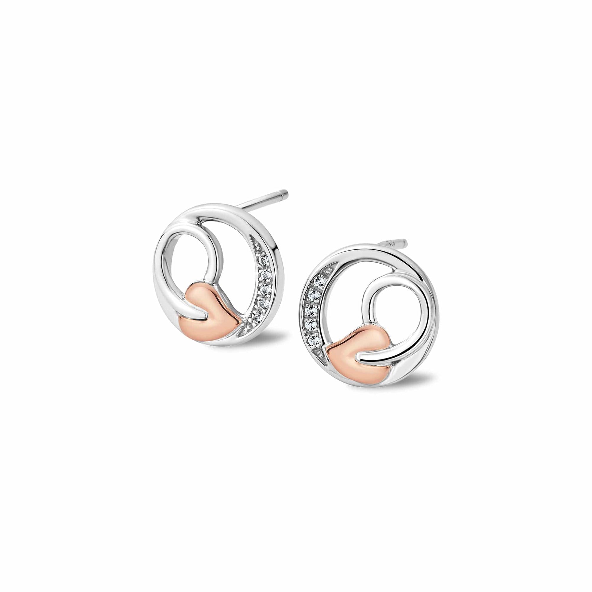 Tree of Life® Silver Vine Stud Earrings