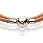 Clogau Tree of Life® Cream Double Cord Bracelet