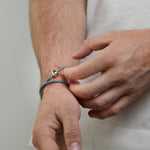 Tree of Life® Grey Double Cord Bracelet