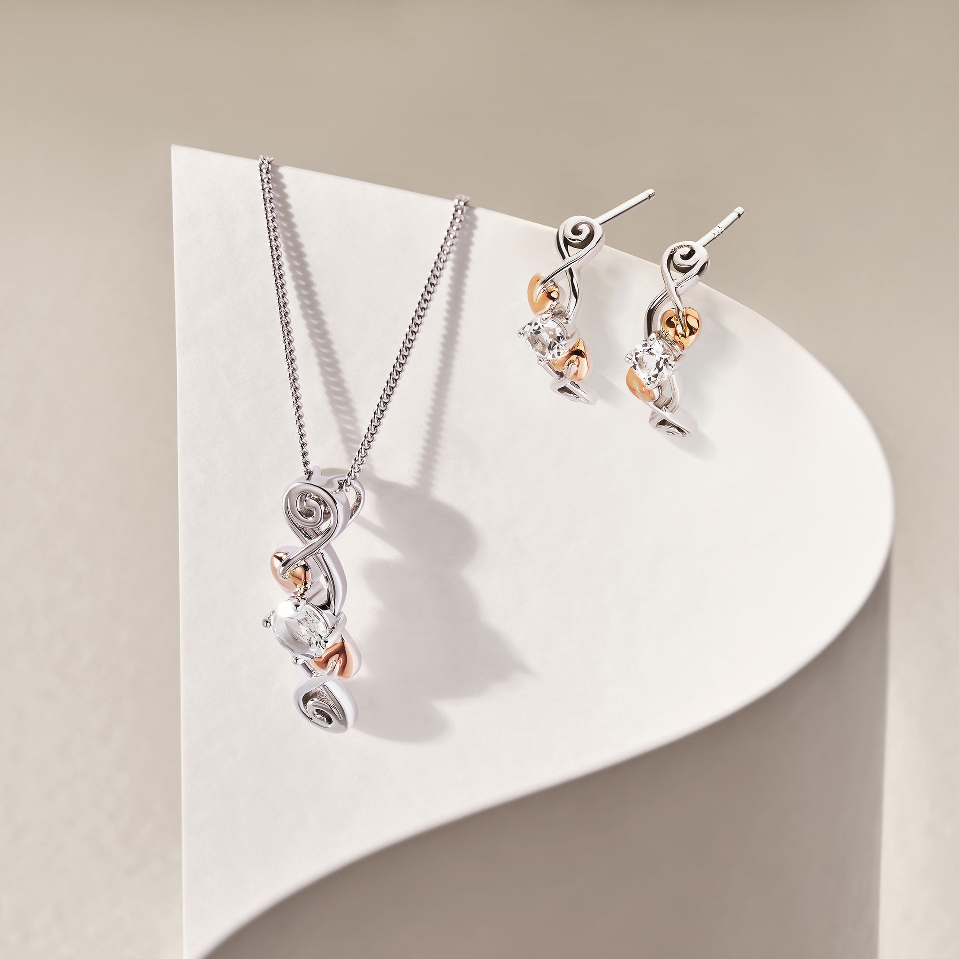 Tree of Life® White Topaz Earrings