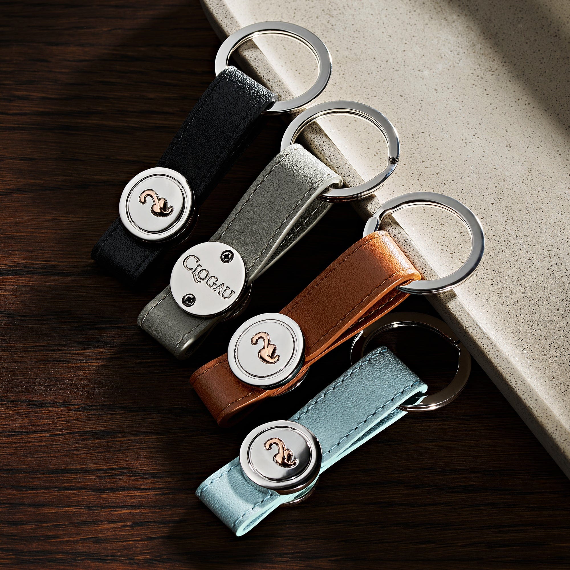 Llife LEATHER KEY CHAIN LIDNM ⁄ Llife ONLINE STORE