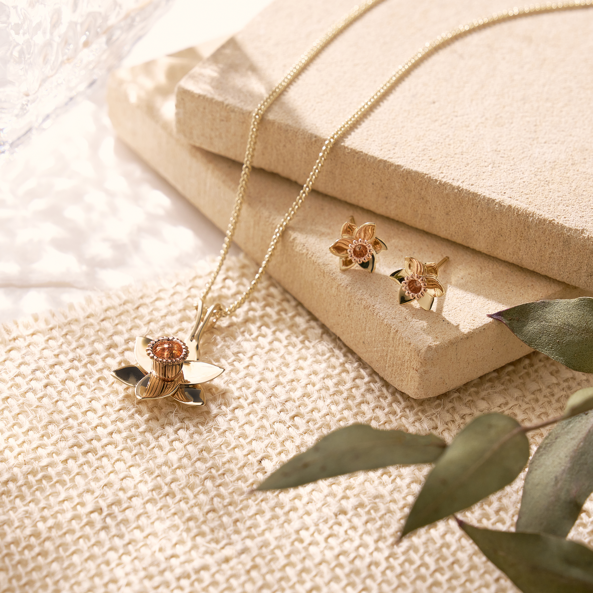 Daffodil Stud Earrings