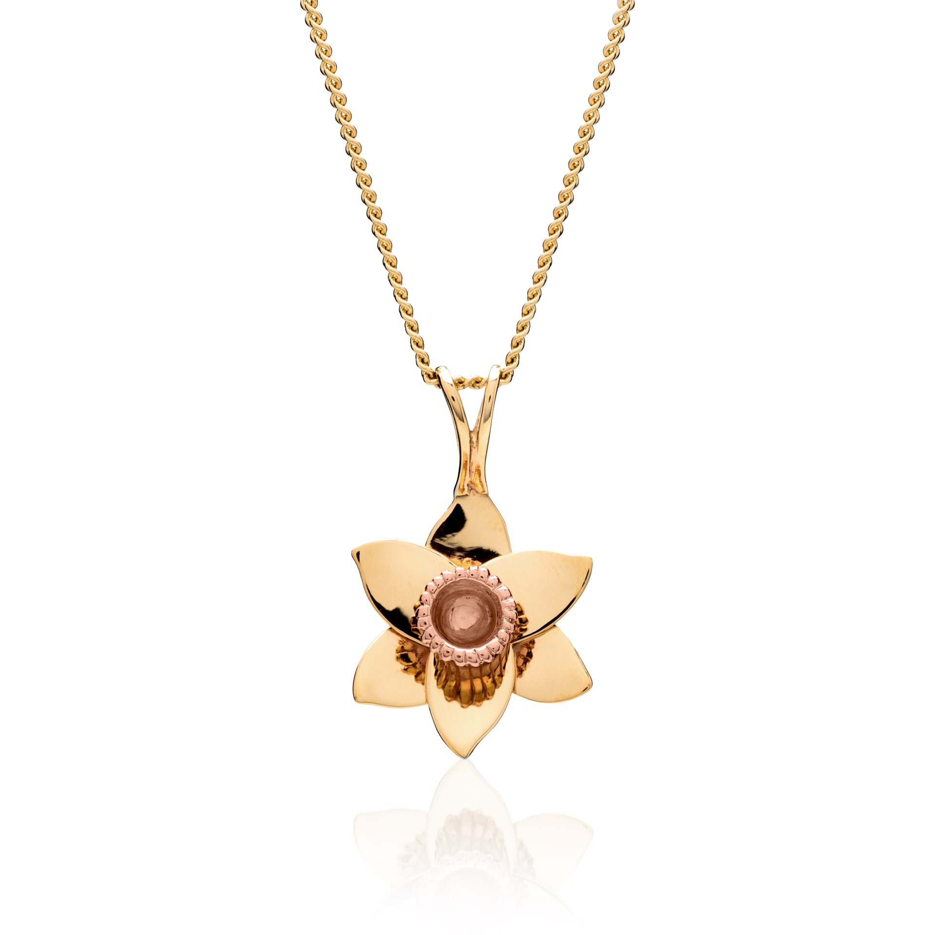 Daffodil Gold Pendant