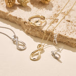 Eternity Diamond Drop Earrings