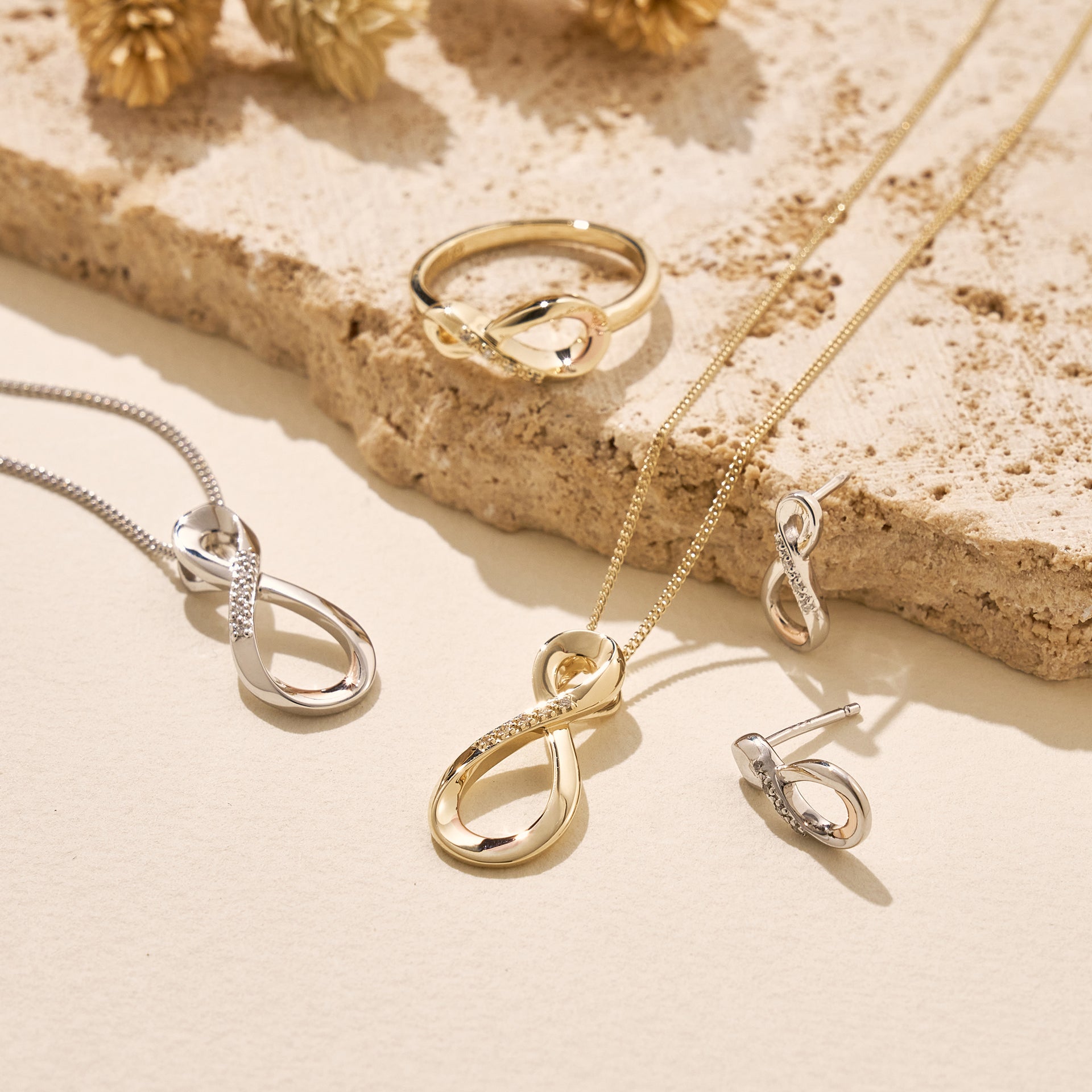 Eternity Diamond Drop Earrings