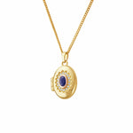 Princess Diana Gold, Sapphire and Diamond Locket