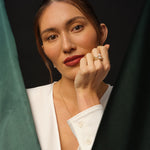 Lily of the Valley Gold, Diamond and Pearl Ring