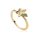 Ivy Leaf Gold Ring