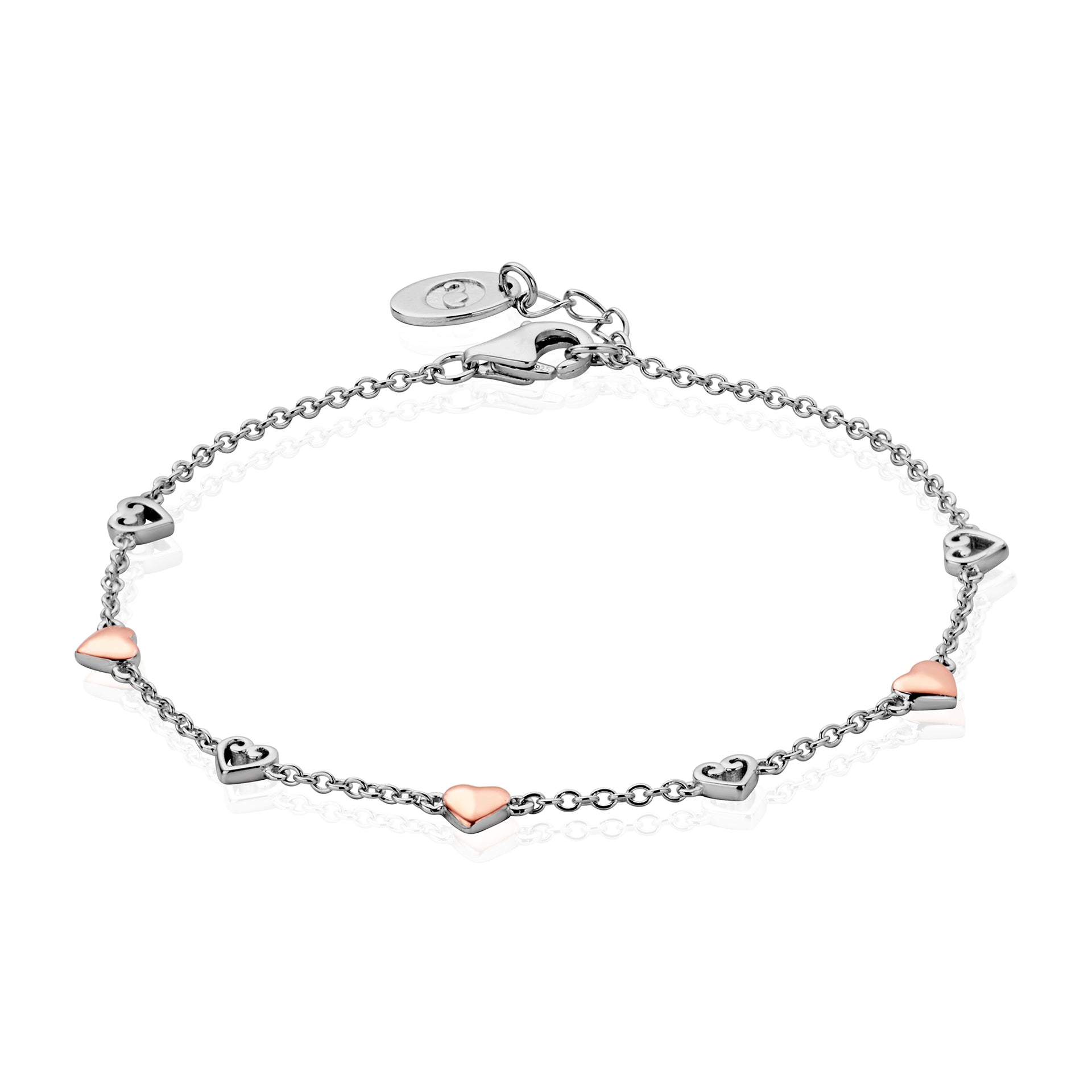 Hearts Embrace Silver Bracelet – Clogau Outlet