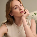Hearts Embrace Silver Bracelet