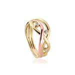 Swallow Falls 18ct Gold and Diamond Ring