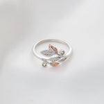 Awelon Silver and Peridot Ring