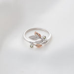 Awelon Silver and Peridot Ring